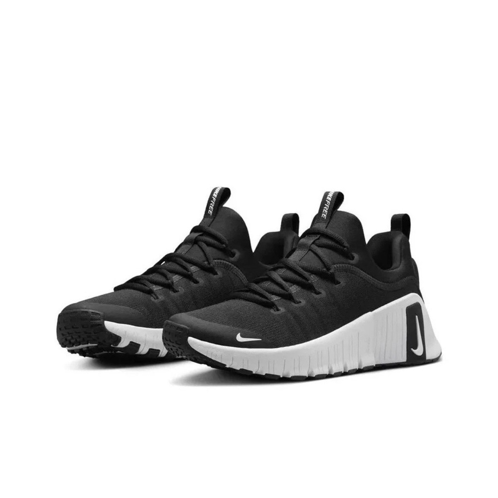 Nike Free Metcon 6 Black White Women's Running Shoe FJ7126-001 NO LID - Picture 3 of 12